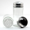 Salt And Pepper Shaker Brushed Stainless Steel 12 Jars Revolving Seasoning Stand Supplier